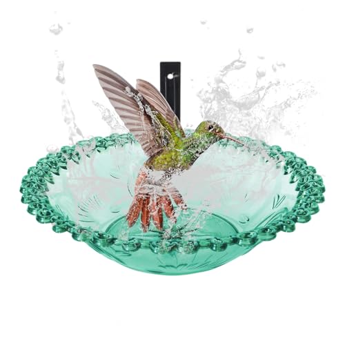 Nudorpn Vogeltrank Für Den Außenbereich - Garten Vogelbad Schüssel Baummontiert - Aufhängbares Blütenförmiges Wasserbecken 23 cm Für Balkon Gartenzaun Äste Nudorpn Vogeltrank Für Den Außenbereich - Garten Vogelbad Schüssel Baummontiert - Aufhängbares Blütenförmiges Wasserbecken 23 cm Für Balkon Gartenzaun Äste von Nudorpn
