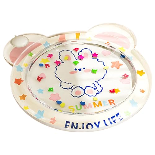 Nudorpn Wassermatte für Babys, Wassermatte für Babys, Spielmatte für den Boden, integrierte schwimmende Sterne, tragbares Aktivitätszentrum für Jungen und Mädchen Nudorpn Wassermatte für Babys, Wassermatte für Babys, Spielmatte für den Boden, integrierte schwimmende Sterne, tragbares Aktivitätszentrum für Jungen und Mädchen von Nudorpn