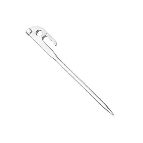 Nudorpn Zeltvorrichtungen, Heavy Duty Zelteinsätze | Ergänzungen zur Befestigung des Baldachins | Camping Ground Pikes aus Edelstahl, tragbar zum Wandern Wandern zum Befestigen von Dübeln für von Nudorpn