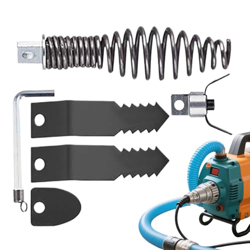 Nudorpn Zubehör für Bohrmaschine, Schneidkopf zum Entfernen von Rohren, Klempnerwerkzeug mit Schlüssel für Reparatur und Wartung zu Hause, Bad und Küche Nudorpn Zubehör für Bohrmaschine, Schneidkopf zum Entfernen von Rohren, Klempnerwerkzeug mit Schlüssel für Reparatur und Wartung zu Hause, Bad und Küche von Nudorpn