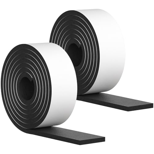 2pcs Schaumstoffisolationsbänder 13.1ft schalldichtem selbstklebendem Wetter wetterfest 2pcs Schaumstoffisolationsbänder 13.1ft schalldichtem selbstklebendem Wetter wetterfest von Nuelreva