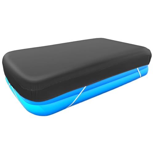 Aufblasbare Poolabdeckung Rechteck 10x6ft UV Schutz Wasserdichtem Poolabdeckungsabdeckung integriertes Gummiband für Outdoor 10 Fuß Rechteck Aufblasbare Poolabdeckung Rechteck 10x6ft UV Schutz Wasserdichtem Poolabdeckungsabdeckung integriertes Gummiband für Outdoor 10 Fuß Rechteck von Nuelreva