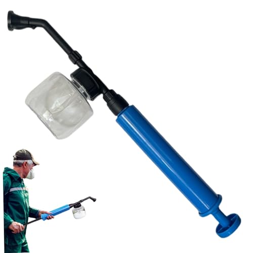 Nuelreva Kieselgur-Erdanfall, 250 ml einziehbares Pulver-Duster-Luftpistolen-Sprühpulver-Applikator 17-37 Zoll Länge für Innen- und Außen-Kieselgänger-Erdapplikator einstellbar Nuelreva Kieselgur-Erdanfall, 250 ml einziehbares Pulver-Duster-Luftpistolen-Sprühpulver-Applikator 17-37 Zoll Länge für Innen- und Außen-Kieselgänger-Erdapplikator einstellbar von Nuelreva