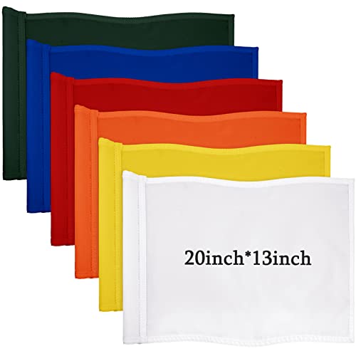 Nuenen 6 Stück Große Golfflaggen mit Eingelegtem Rohr Übergroße Golffahnen 33 x 50 cm Golf Zielflaggen Putting Grün Flaggen für Hof 420D Nylon Golfflaggen für Außen Hinterhof Garten (Mehrfarbig) Nuenen 6 Stück Große Golfflaggen mit Eingelegtem Rohr Übergroße Golffahnen 33 x 50 cm Golf Zielflaggen Putting Grün Flaggen für Hof 420D Nylon Golfflaggen für Außen Hinterhof Garten (Mehrfarbig) von Nuenen