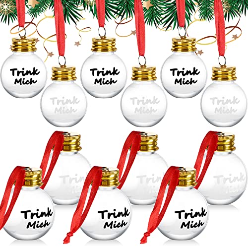 Whisky 24 Stück Weihnachtskugeln zum Befüllen Christbaumkugeln Befüllbar Weihnachtskugeln zum Trinken 50 ml Durchsichtig Plastikkugeln Plastik Schnapsgläser Glühbirne Form Weihnachtsdeko Whisky 24 Stück Weihnachtskugeln zum Befüllen Christbaumkugeln Befüllbar Weihnachtskugeln zum Trinken 50 ml Durchsichtig Plastikkugeln Plastik Schnapsgläser Glühbirne Form Weihnachtsdeko von Nuenen