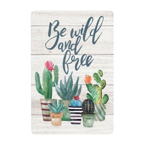 Metall-Blechschild mit Kaktusblumen, rosa Blüten und Kaktus, Wandkunst, perfekt für Wohnzimmer, Schlafzimmer und Badezimmer, durchdachte Heimdekoration, Geschenk, 14 x 20 cm Metall-Blechschild mit Kaktusblumen, rosa Blüten und Kaktus, Wandkunst, perfekt für Wohnzimmer, Schlafzimmer und Badezimmer, durchdachte Heimdekoration, Geschenk, 14 x 20 cm von Nufar
