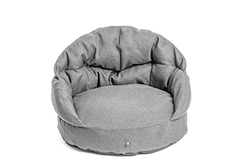 Bed Benji Silver Grey M von Nufnuf