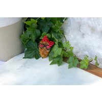 Valentinstag Nuggy Buddy Magnet | Echter Hühnernugget von NuggyBuddy