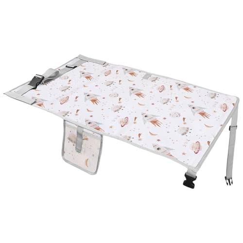 Nuhjytgf -Flugzeugbett, tragbares Flugzeugbett, Kinderreisen, tragbares und leichtes, Komfortables Kleinkindunterstützung, 76 x 44,5 cm für Reisen, Camping, Outdoor, Home von Nuhjytgf