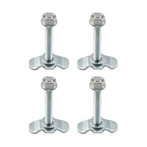 Schraubenanschläge Airline -Schiene, Schnellinstallationssicherheit, 4 Teile, L -Gleisgewinde, L -Streckenstud Schraubenanschläge Airline -Schiene, Schnellinstallationssicherheit, 4 Teile, L -Gleisgewinde, L -Streckenstud von Nuhjytgf