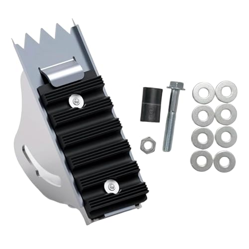 Verlängerungsleiterfüße, Füße Ohne Rutschgreifer, 1PC, Ersatzschuh-Kit, Austausch Von Verlängerungsleiterschuhen, Leicht Zu Installieren, Für Dach & Dachboden von Nuhjytgf