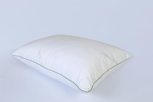 Nuit Des Rêves Soft White Pillow (80 x 80 cm), 100% Polyester, 1300g Fiber Filling | Machine Washable at 30°C | Perfect for Comfort & Style in Any Space von Nuit Des Rêves
