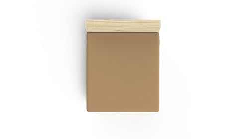 Premium Ranforce Queen Fitted Sheet, Light Brown, 150 x 200+30 cm | 100% Cotton, 117 gr/m² | Soft, Durable, Perfect for Cozy Bedrooms Premium Ranforce Queen Fitted Sheet, Light Brown, 150 x 200+30 cm | 100% Cotton, 117 gr/m² | Soft, Durable, Perfect for Cozy Bedrooms von Nuit Des Rêves