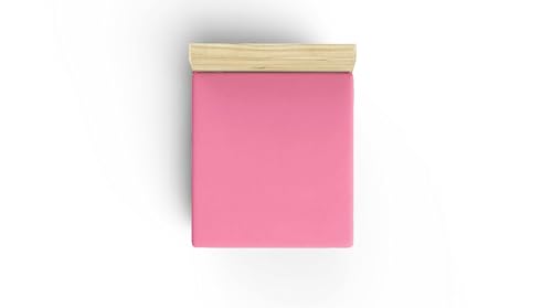 Premium Ranforce Super King Fitted Sheet, 100% Cotton, 180 x 200+30 cm, Soft Pink | 117 gr/m² | Ideal for Luxurious Bedroom Comfort Premium Ranforce Super King Fitted Sheet, 100% Cotton, 180 x 200+30 cm, Soft Pink | 117 gr/m² | Ideal for Luxurious Bedroom Comfort von Nuit Des Rêves