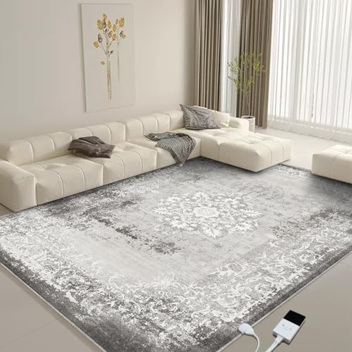 NujorWarm Graphen Elektrischer Heizteppich Weicher Plüsch Beheizbare Teppich Beheizter Fußmatte für Büro Raumheizung Bodenheizung Matte mit Timer Schnelle Heizung Heated Rug 220V 195 * 290cm FS NujorWarm Graphen Elektrischer Heizteppich Weicher Plüsch Beheizbare Teppich Beheizter Fußmatte für Büro Raumheizung Bodenheizung Matte mit Timer Schnelle Heizung Heated Rug 220V 195 * 290cm FS von NujorWarm