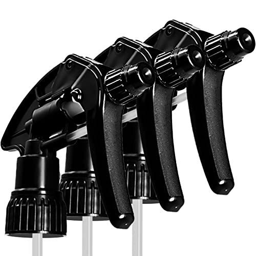 Nuke Guys 3 Stück verstellbarer Sprühkopf Aufsatz CHS-3A made by Canyon | Länge ca. 210mm, Gewinde 28/410, Dichtung NBR | Sprühaufsatz passend für viele Flaschen z.B. Koch Chemie | Trigger Sprayer von Nuke Guys