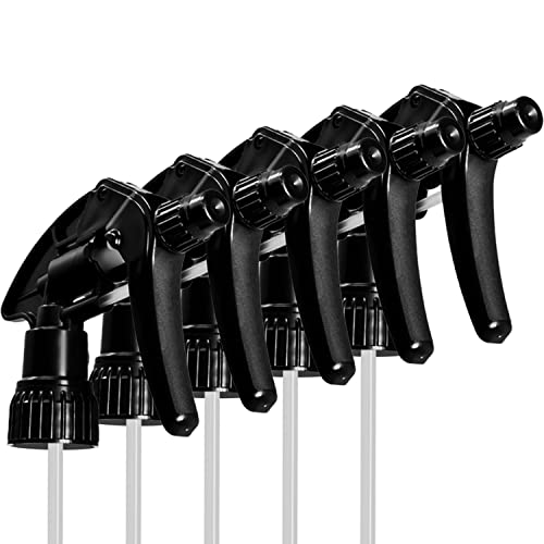 Nuke Guys 5 Stück verstellbarer Sprühkopf Aufsatz CHS-3A made by Canyon | Länge ca. 260mm, Gewinde 28/410, Dichtung NBR | Sprühaufsatz passend für viele Flaschen z.B. Koch Chemie | Trigger Sprayer von Nuke Guys