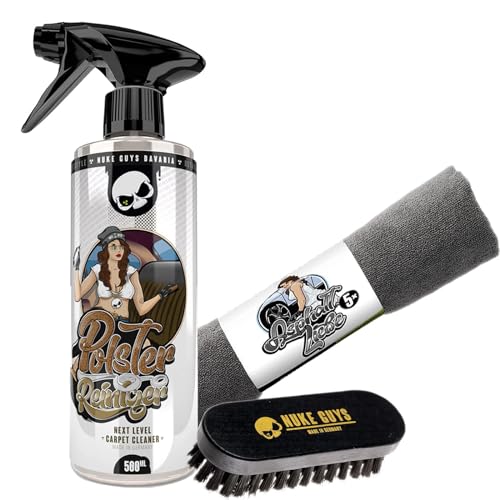Nuke Guys Auto Polster & Leder Bundle Basis | Polsterreiniger 500ml + Mikrofasertuch Asphaltliebe 5er Pack 380GSM + Leder- und Textil Bürste | Auto Innenraum Set Nuke Guys Auto Polster & Leder Bundle Basis | Polsterreiniger 500ml + Mikrofasertuch Asphaltliebe 5er Pack 380GSM + Leder- und Textil Bürste | Auto Innenraum Set von Nuke Guys