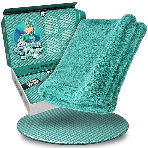 Nuke Guys Auto Trockentuch extrem saugstark & lackschonend | Gamma Dryer L 40x60cm Mint | 1400 GSM Mikrofaser Tuch zum effizienten Trocknen nach der Autowäsche | Mikrofasertuch Nuke Guys Auto Trockentuch extrem saugstark & lackschonend | Gamma Dryer L 40x60cm Mint | 1400 GSM Mikrofaser Tuch zum effizienten Trocknen nach der Autowäsche | Mikrofasertuch von Nuke Guys
