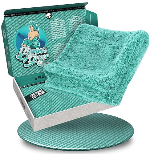 Nuke Guys Auto Trockentuch extrem saugstark & lackschonend | Gamma Dryer S 40x40cm Mint | 1400 GSM Mikrofaser Tuch zum effizienten Trocknen nach der Autowäsche | Mikrofasertuch Nuke Guys Auto Trockentuch extrem saugstark & lackschonend | Gamma Dryer S 40x40cm Mint | 1400 GSM Mikrofaser Tuch zum effizienten Trocknen nach der Autowäsche | Mikrofasertuch von Nuke Guys