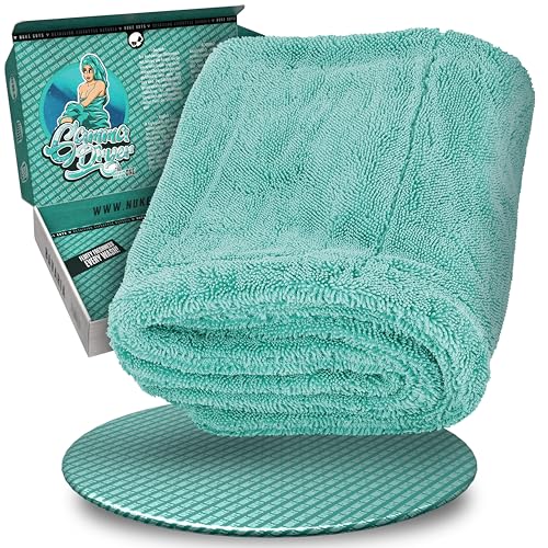 Nuke Guys Auto Trockentuch extrem saugstark & lackschonend | Gamma Dryer XXL 50x80cm Mint | 1400 GSM Mikrofaser Tuch zum effizienten Trocknen nach der Autowäsche | Mikrofasertuch Nuke Guys Auto Trockentuch extrem saugstark & lackschonend | Gamma Dryer XXL 50x80cm Mint | 1400 GSM Mikrofaser Tuch zum effizienten Trocknen nach der Autowäsche | Mikrofasertuch von Nuke Guys