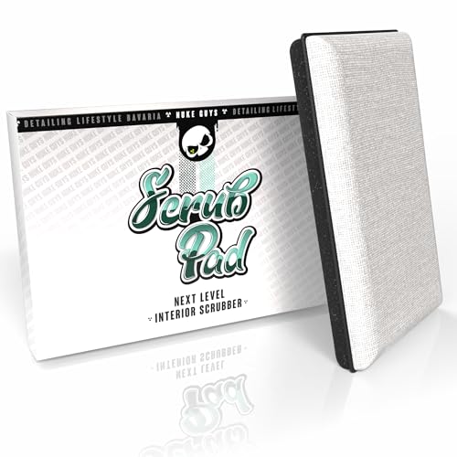 Nuke Guys Interior Scrub Pad 1x | Auto Innenreiniger Pad für einen porentief reinen Innenraum | Innovative Nylonfasern entfernen hartnäckigen Schmutz aus Kunststoff Leder Polster von Nuke Guys