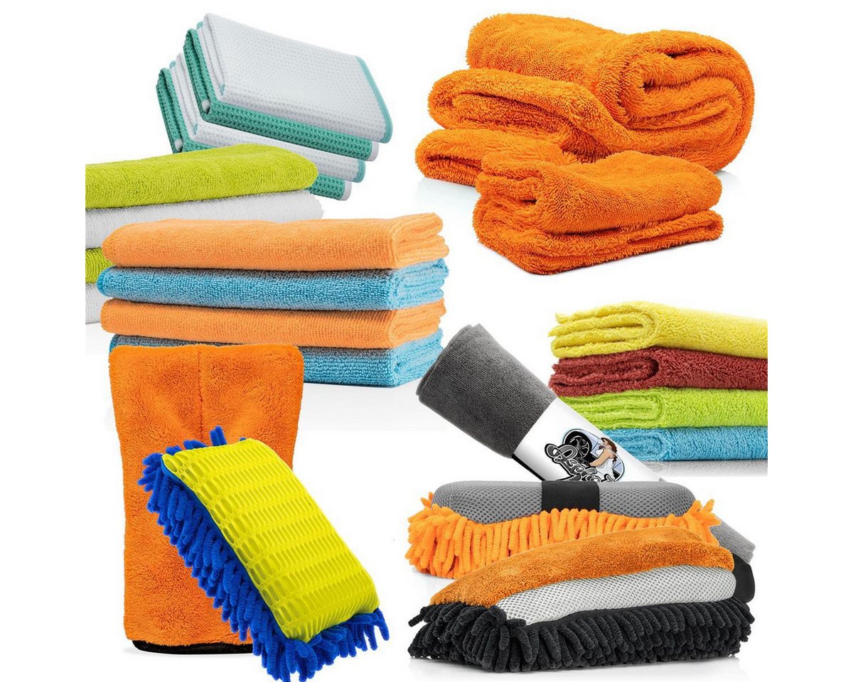 Nuke Guys Nuke Guys Mikrofaser Set Mikrofasertuch (Polyester, Polyamide, Set, 10-tlg., Mikrofaser Universal Set) von Nuke Guys