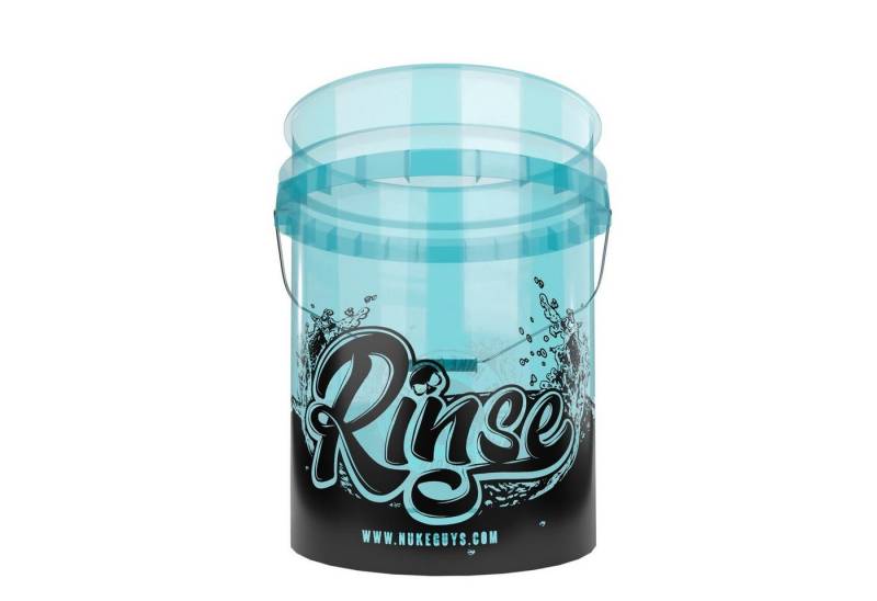 Nuke Guys Putzeimer Auto Wascheimer ca. 19 Liter für autowäsche transparent-RINSE, (Autopflege) von Nuke Guys