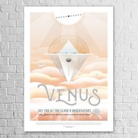 Kunstdruck Poster A3 „Venus" Weltraum Nasa Space Jpl Erde Science Bild Gemälde Kunstdruck Poster A3 „Venus" Weltraum Nasa Space Jpl Erde Science Bild Gemälde von NukularDesign