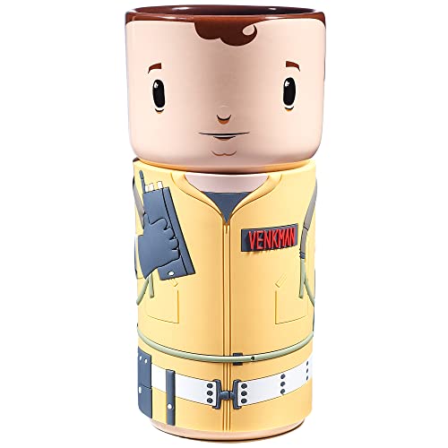 Numskull Offizieller Ghostbusters Peter Venkman CosCup – Keramikbecher mit Gummimanschette – 400 ml – Offizielles Ghostbusters-Merchandise von Numskull