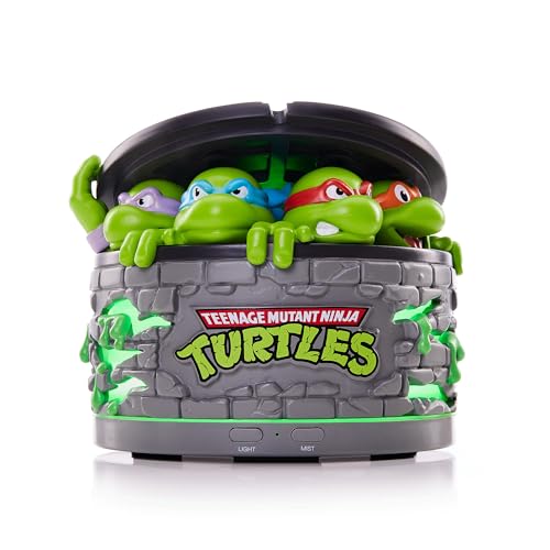 Numskull Teenage Mutant Ninja Turtles Kanalöl-Diffusor – LED Aroma-Luftbefeuchter – USB-betrieben – Offizielles TMNT-Merchandise Numskull Teenage Mutant Ninja Turtles Kanalöl-Diffusor – LED Aroma-Luftbefeuchter – USB-betrieben – Offizielles TMNT-Merchandise von Numskull