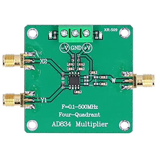 4-Quadranten-Vervielfacherplatine, 50-Ω-Mischermodul AD834 Einfache Bedienung 0,1–500 MHz für Phasenregelkreise von Nunafey