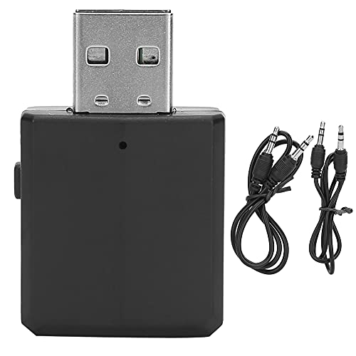 Nunafey USB Wireless Audio Transceiver, Wireless Audio Transceiver ZF-169 Plus Modell Leichte 3,5-mm-Schnittstelle für Computer Nunafey USB Wireless Audio Transceiver, Wireless Audio Transceiver ZF-169 Plus Modell Leichte 3,5-mm-Schnittstelle für Computer von Nunafey