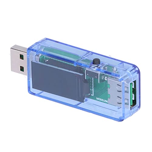 USB Tester, Wireless Connection Safety LCD Display USB Tester 3.80V-32.0V für(Durchscheinend) von Nunafey