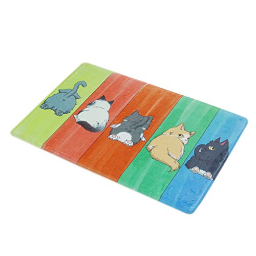 Nunbee Designer Fußmatte Anti Rutsch Unterlage Wasseraufnahme Teppich Praktische Schmutzfangmatte Haustür Flur Innenbereich Aussen Lustig Waschbar Weihnachten Katze, Katze5 50 * 80cm Nunbee Designer Fußmatte Anti Rutsch Unterlage Wasseraufnahme Teppich Praktische Schmutzfangmatte Haustür Flur Innenbereich Aussen Lustig Waschbar Weihnachten Katze, Katze5 50 * 80cm von Nunubee