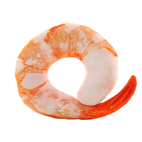 Nunubee Garnele U Förmigen Nackenkissen Ergonomisches Design Nackenstützkissen Polypropylen-Spinnfasern Nackenhörnchen Nunubee Garnele U Förmigen Nackenkissen Ergonomisches Design Nackenstützkissen Polypropylen-Spinnfasern Nackenhörnchen von Nunubee
