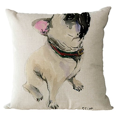 Nunubee Kreative Kissenbezüge 45 x 45 cm Leinen Zierkissenbezüge Dekorative Kissenbezug Dekokissen Sofakissen Lendenkissen Wurfkissenbezug Kissenhülle, Modell 18 Nunubee Kreative Kissenbezüge 45 x 45 cm Leinen Zierkissenbezüge Dekorative Kissenbezug Dekokissen Sofakissen Lendenkissen Wurfkissenbezug Kissenhülle, Modell 18 von Nunubee