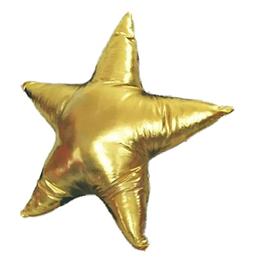 Nunubee Liebe fünfzackige Stern Bogen EIS Spielzeug Kissen PU Leinwand PP Baumwolle Sofa Büro dekorative, goldenen fünfzackigen Stern 45 * 45cm Nunubee Liebe fünfzackige Stern Bogen EIS Spielzeug Kissen PU Leinwand PP Baumwolle Sofa Büro dekorative, goldenen fünfzackigen Stern 45 * 45cm von Nunubee