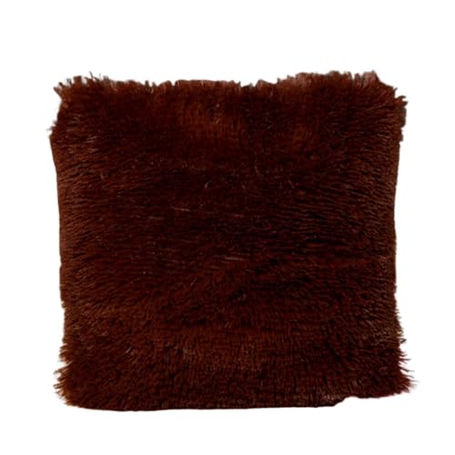 Plüsch Kissenbezüge, Abdeckung weiche Couch dekorative Kissenbezüge Schlafzimmer Wohnzimmer Home Decor 43X43CM von Nunubee