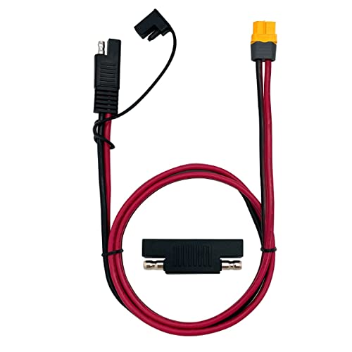 Nuofany SAE-zu-XT60-Anschlusskabel 12AWG-Draht-Verlängerungskabel für Solargenerator Tragbares Kraftwerk Solarpanel RC-Batterie Tragbares Kraftwerk mit SAE-Polaritätsumkehrung Nuofany SAE-zu-XT60-Anschlusskabel 12AWG-Draht-Verlängerungskabel für Solargenerator Tragbares Kraftwerk Solarpanel RC-Batterie Tragbares Kraftwerk mit SAE-Polaritätsumkehrung von Nuofany