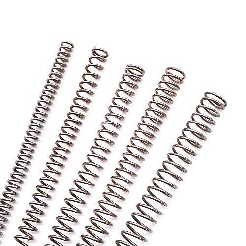 Druckfeder Rückstellfeder Drahtdurchmesser 1,5mm Y-Typ zusammengedrückte Feder 304 Edelstahl Druckfeder Länge 305mm 1PCS (Length : 1.5x22x305mm) von Nuojie