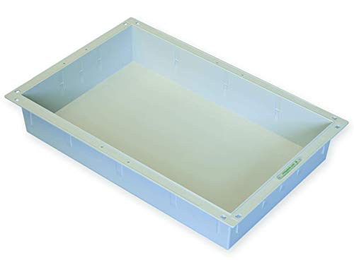 Gima - Modul-Ablage/Schublade aus ABS Kunststoff, Grau, vom geschlossenen Typ, für ISO Wagen, Größen 600x400x100 mm. von GIMA