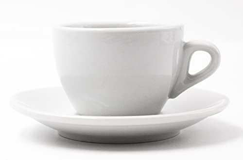 Nuova Point Kaffeetasse/Cappuccinotasse PALERMO weiß 145 ml - 6 Tassen von Nuova Point