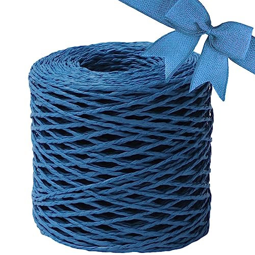 Nupaque Raffia-Papierband | Bastbänder Natur - Bast-DIY-Seil in natürlicher Farbe für Spielzeug, Hut, Bastelprojekt und DIY-Dekoration von Nupaque