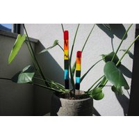 Blumenstecker Handgemacht Aus Glas Im Set Blumenstecker Handgemacht Aus Glas Im Set von NurFuerDichDesign