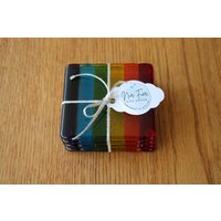 Glasuntersetzer Regenbogen von NurFuerDichDesign