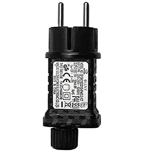 Nurkoo Strom Stecker für 4 in 1 Farbe Lichterkette, Warmweiß & Bunt 11Modi, Memory Funktion 6W von Nurkoo