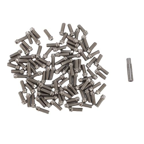 Nurnesy 100 Pcs M3 -Hex -Schraube für RC -Autos - Langlebige Legierungsschrauben mit Schraubendreher Enthalten - Vielseitiger Hex -Bolzen -Kit für RC -Enthusiasten Nurnesy 100 Pcs M3 -Hex -Schraube für RC -Autos - Langlebige Legierungsschrauben mit Schraubendreher Enthalten - Vielseitiger Hex -Bolzen -Kit für RC -Enthusiasten von Nurnesy