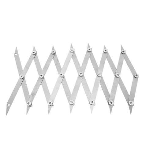 Nurnesy 7 Point Center Finder Tool - Genauige äquidistante Messung für Holzbearbeitung, Schweiß- und Rohrlayout, Schreiberzentrum -Werkzeug von Nurnesy