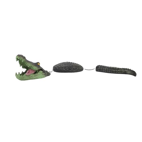 Nurnesy Alligator Floating Decoy, 3 Segment Floating Alligator Decoy für Pool, Teich, Alligator -Floating Decoy für den Pool, Dekoration Im Freien mit Lebensechter Detail Nurnesy Alligator Floating Decoy, 3 Segment Floating Alligator Decoy für Pool, Teich, Alligator -Floating Decoy für den Pool, Dekoration Im Freien mit Lebensechter Detail von Nurnesy